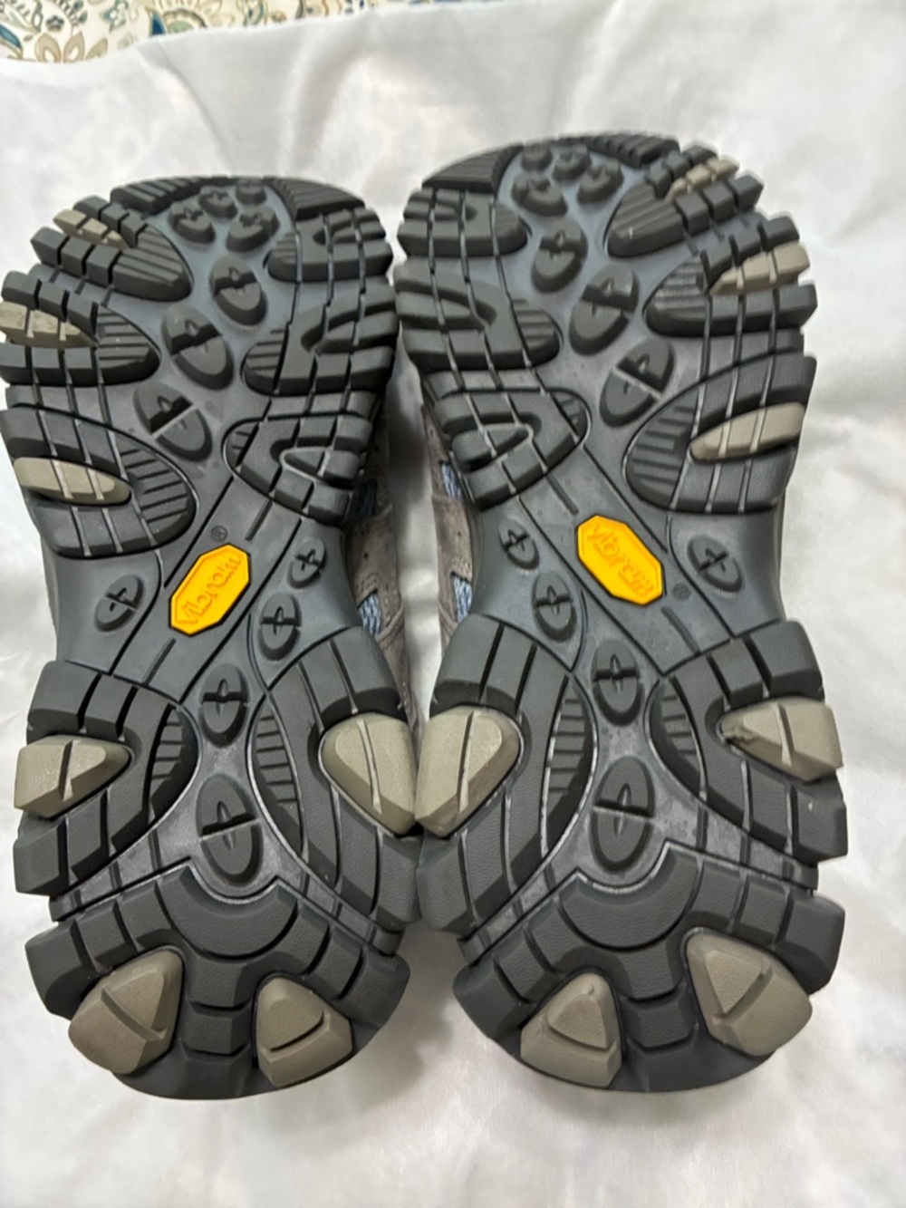 Merrell Women's Blue and Gray Trail Hiking Shoes - Picture 3 of 3